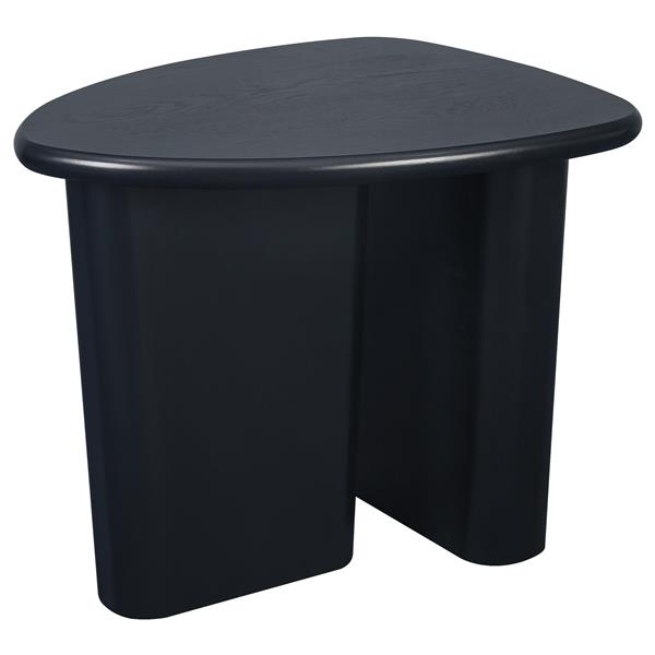 Tapered Tabletop Side Table(BLACK)