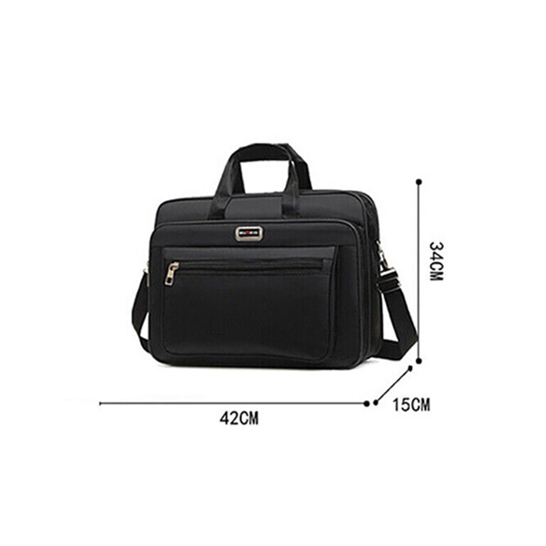 17 inch Laptop Bag Waterproof Notebook Shoulder Bag Business Briefcase S