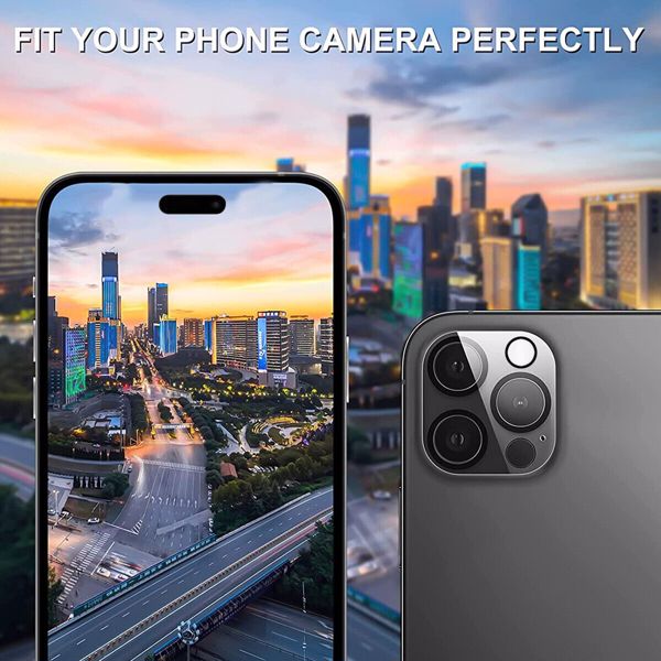 3x Tempered Glass Camera Lens Cover Protector Kit For iPhone 14 14Plus 14Pro Max