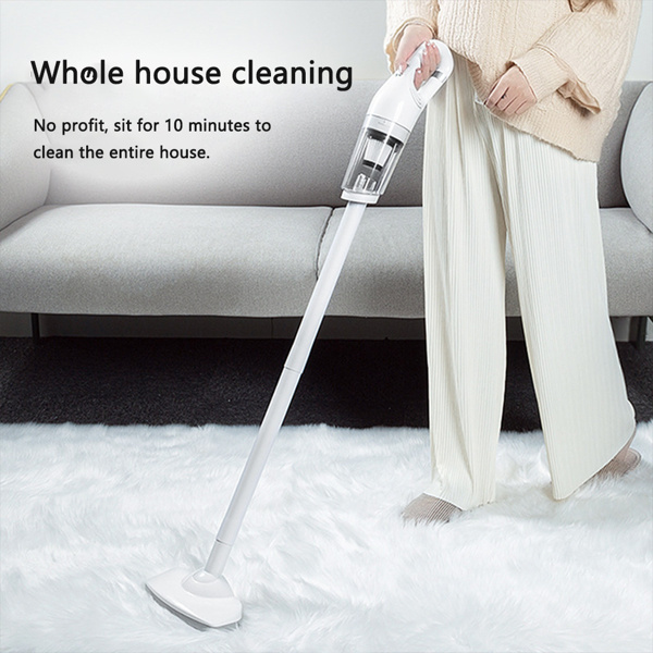 1PC White Foldable Handheld Vacuum Cleaner with Four in One Blowing, Suction, Charging, and Suction, Strong Suction Power, Mini Portable, Suitable for Keyboard/sofa Carpet/car Crevices/pet Hair, Etc.,