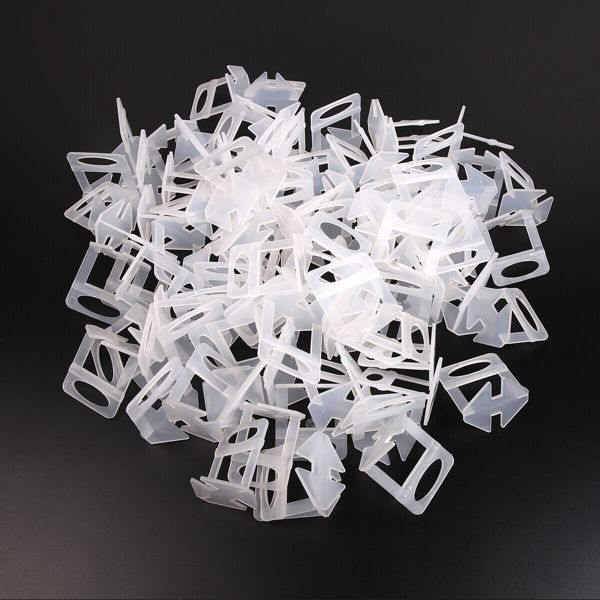 1000PCS Tile Leveling Spacer System Tool Clips Wedges Flooring Lippage Plier UK