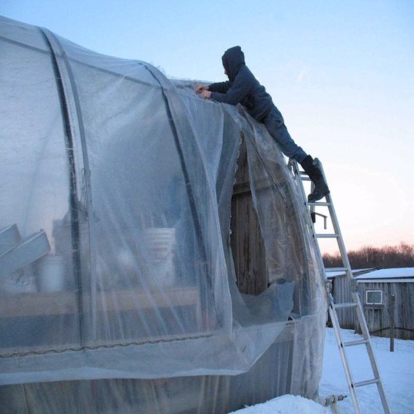 Polytunnel Greenhouse Clear Polythene Repair Tape 5cm, 10cm, 15cm, 20cm x 25m Lenght