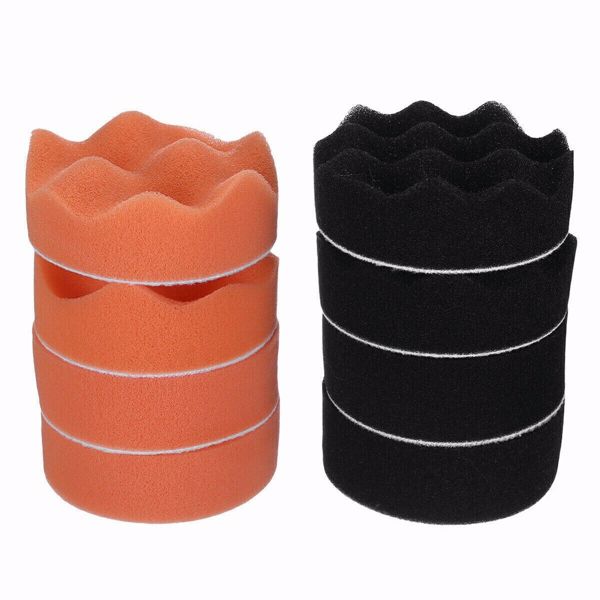 22 Car Polisher Gross Polishing Pads for Drill Sponge Buffer Waxing Buffing Kit