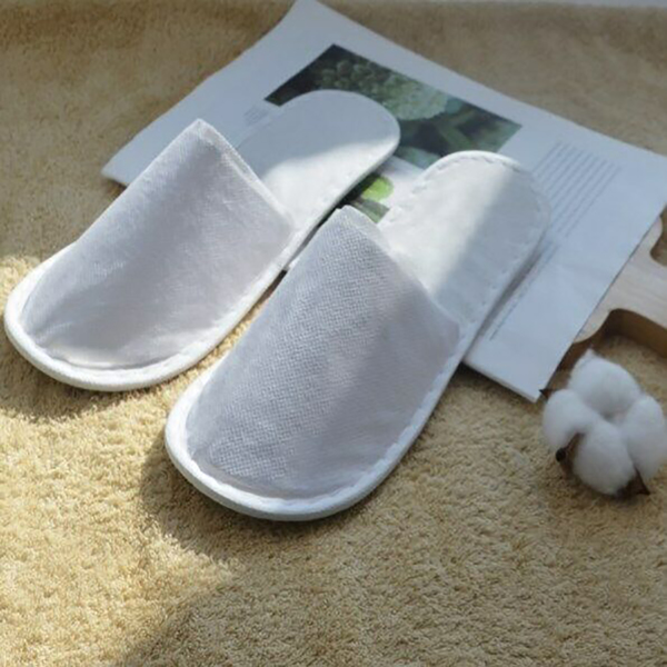 50 Pairs Spa Hotel Guest Slippers Toe Towelling Disposable Terry Style Lot