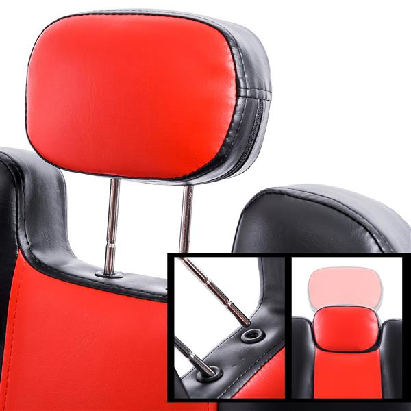 Deluxe Reclining Barber Chair with Heavy-Duty Pump for Beauty Salon Tatoo Spa Equipment