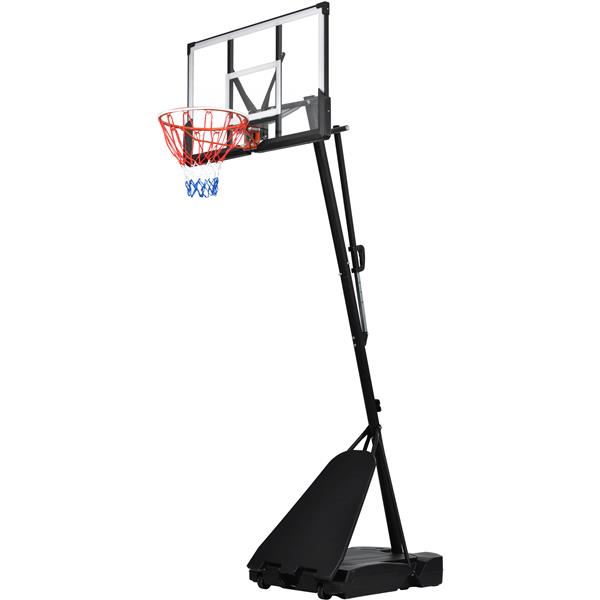 Portable Basketball Hoop Basketball System 8-10ft Height Adjustable for Youth Adults LED Basketball Hoop Lights, Colorful lights, Waterproof,Super Bright to Play at Night Outdoors,Good Gift for Kids