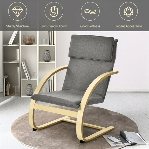 Modern leisure chair gray