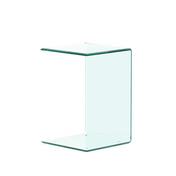 Whole Tempered <b style=\\'color:red\\'>Glass</b> Coffee Table Clear End Table Transparent  Side Table for Room