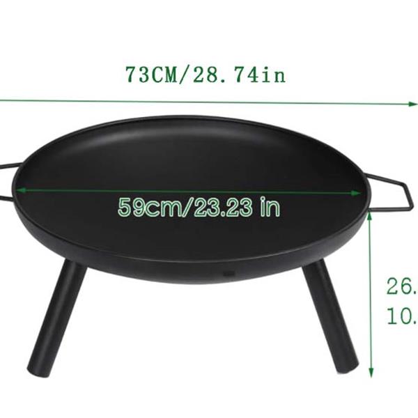 Fireplace Portable Fire Pit Grill Fire Pit Backyard Party Stove Round