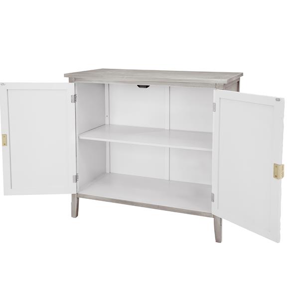 2 Door Cabinet, American Furniture, Suitable for Bedroom, Living Room, Study