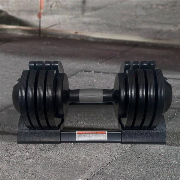 22LBS  ADJUSTABLE DUMBBELL STEEL+PLASTIC