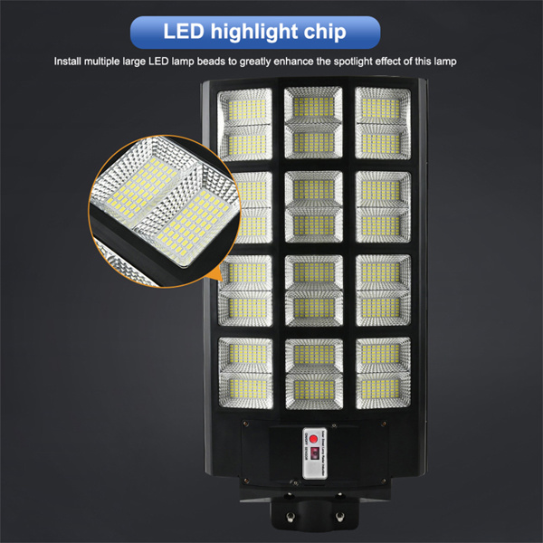 Commercial Solar Street Light LED IP67 Dusk-Dawn Road Lamp