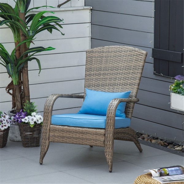 Rattan  Chair/ Garden chair  -Pink ( Amazon Shipping)（Prohibited by WalMart）