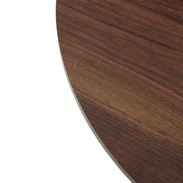 TULIP DINING TABLE ,ROUND, 80cm Nature Wood, 1pc per ctn