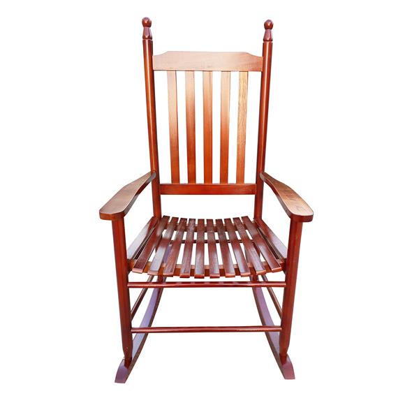 wooden porch rocker chair  Brown