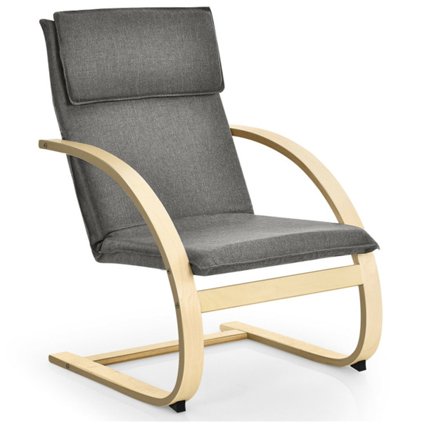 Modern leisure chair gray