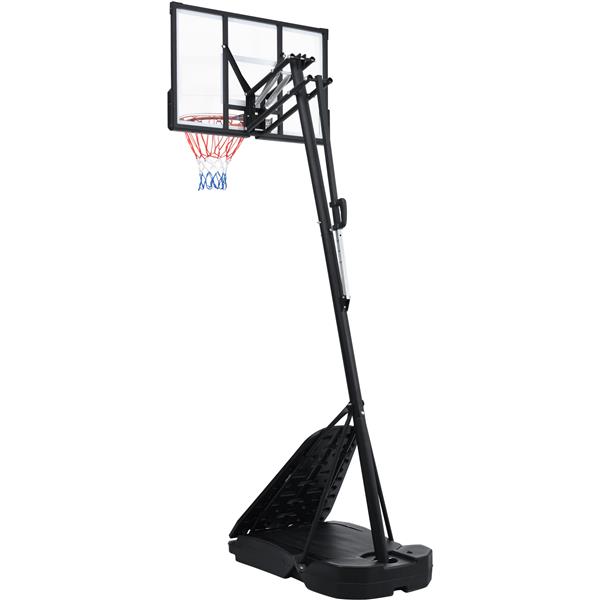 Portable Basketball Hoop Basketball System 8-10ft Height Adjustable for Youth Adults LED Basketball Hoop Lights, Colorful lights, Waterproof,Super Bright to Play at Night Outdoors,Good Gift for Kids