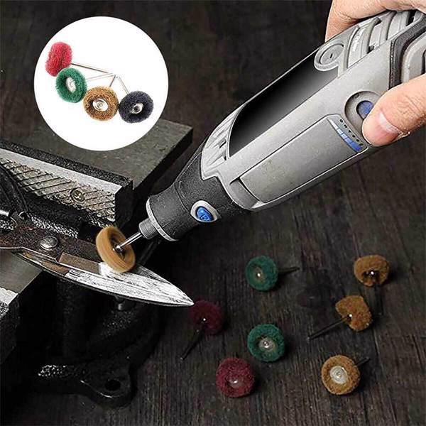 80X Wheel Buffing Polishing Set For Dremel Rotary Tool Bits Accessories Kits UK