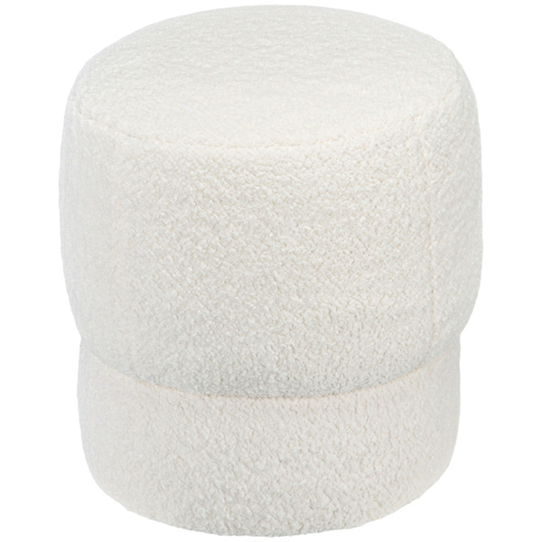 Round Ottoman, Upholstered Foot Stool