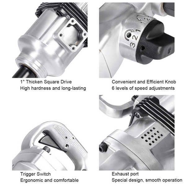 Air Impact Wrench Gun