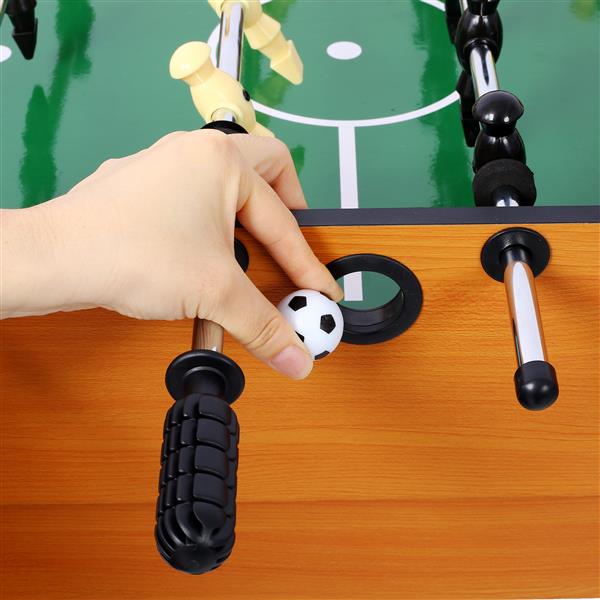 5-in-1 Multi-Game Table - Billiards, Push Hockey, Foosball, Ping Pong, and Basketball  brown /blue