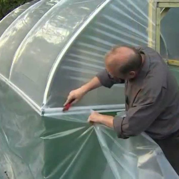 Polytunnel Greenhouse Clear Polythene Repair Tape 5cm, 10cm, 15cm, 20cm x 25m Lenght