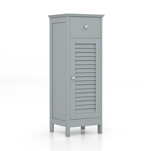 Bathroom storage cabinet gray（AMAZON禁止销售）