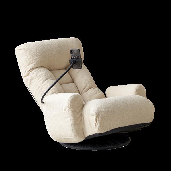 Adjustable head and waist, game chair, lounge chair in the living room, 360 degree rotatable sofa chair,Rotatable seat Leisure Chair deck chair