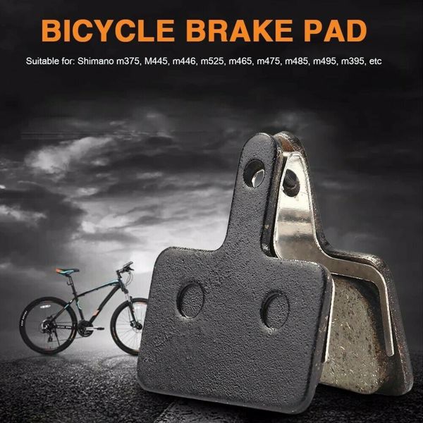 4 Pair Semi Metal Resin Disc Brake Pads for Shimano B01S MT200 M395 M446 M525