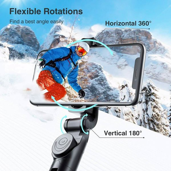 Fit iPhone Samsung Telescopic Selfie Stick Bluetooth Tripod Monopod Phone Holder