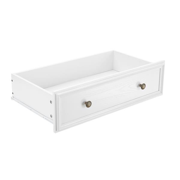 Modern 6 Drawers Dresser 6 Drawers Cabinet,Chest of Drawers Closet Organizers and Storage Clothes Storage Drawers Cabinet for Living Room, Farmhouse Dresser Organizer white