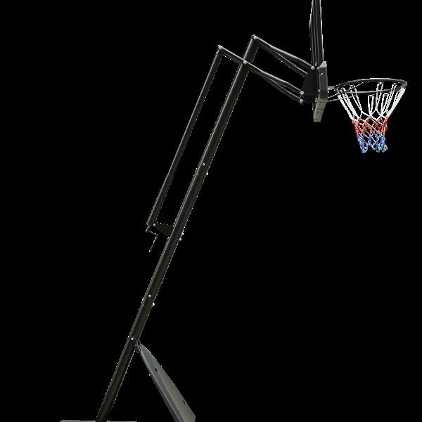 Height Adjustable 6 to 10ft Basketball Hoop 44 Inch Backboard Portable Basketball Goal System with Stable Base and Wheels, use for Outdoor