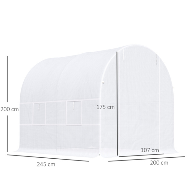 Polytunnel Greenhouse、Walk-in Green House