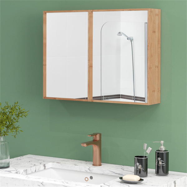 Bathroom Wall Cabinet with Mirror  ﻿