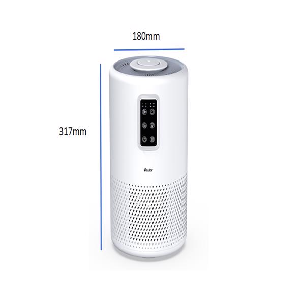 Home large room air purifier with lighting up to 1076ft²,  VEWIOR H13 True HEPA Air Purifier with Scented Sponge, Sleep Mode, Timer for Wildfire Smoke Pet Dust Pollen Odors (Banned by Amazon)