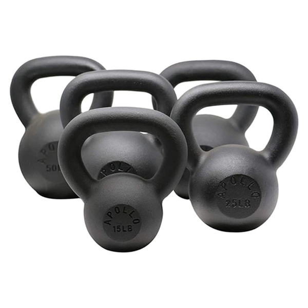 30LBS Solid Cast Iron Kettlebells  Ideal for Strength Training, Building Muscles