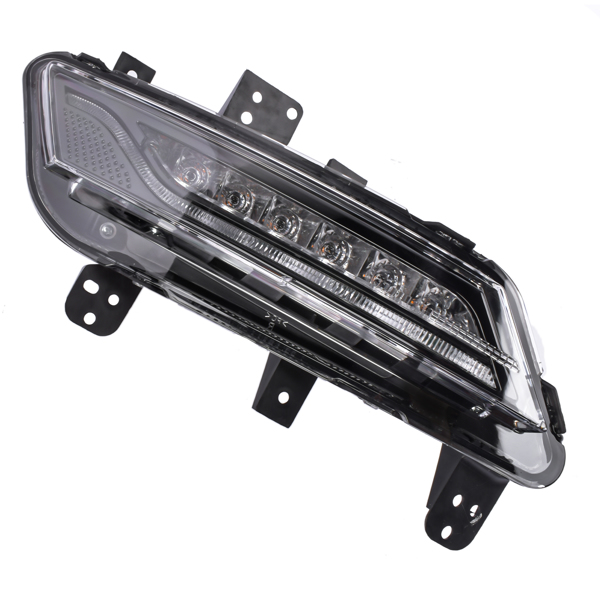 Front Right Passenger Side LED Fog Light Lamp Assembly for 2013-2016 Lincoln MKZ