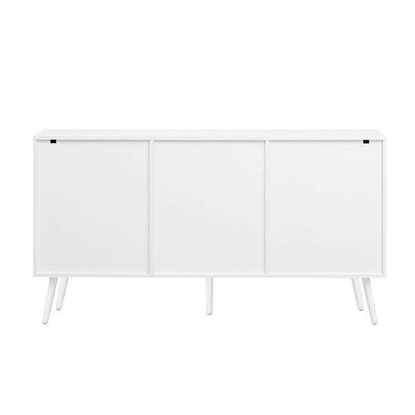 Modern Cabinet with 2 Doors and 3 Drawers, Suitable for Living Rooms, Studies, and Entrances.