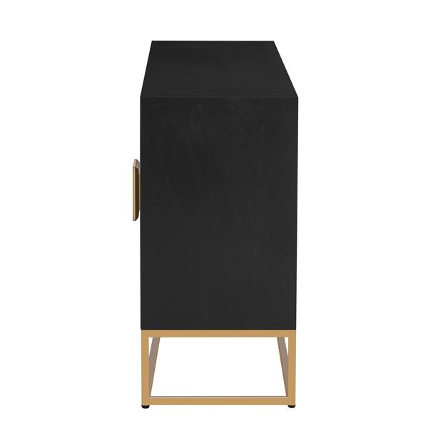 Light Luxury Designed Cabinet with Unique Support Legs and Adjustable Shelves, Suitable for Living Rooms, Corridors, and Study Rooms.