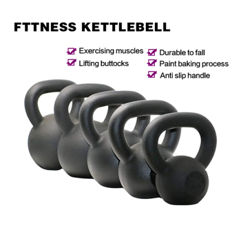 10LBS Solid Cast Iron Kettlebells  Ideal for Strength Training, Building Muscles