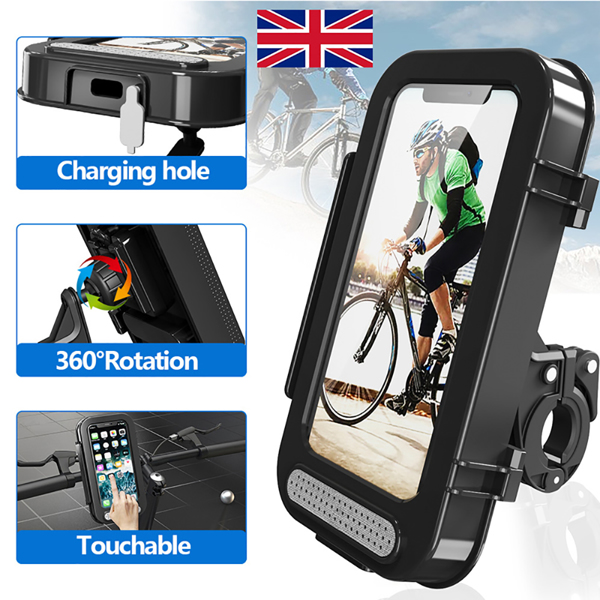 Motorbike Phone Holder Bike Phones Mount Case for Motorcycle Scooter Waterproof