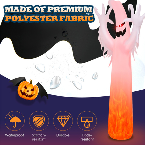 12 Feet Halloween Inflatable Decoration with Built