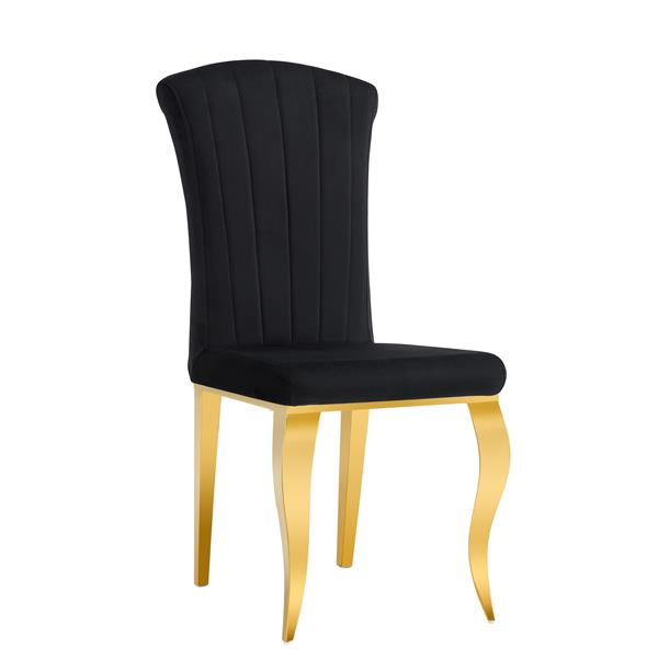 CHAIR GOLD LEG 2PCS L105