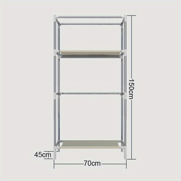 simple wardrobe or shoe cabinet, bedroom cloth wardrobe storage is simple, modern, very economical, and space saving. Assembly is simple