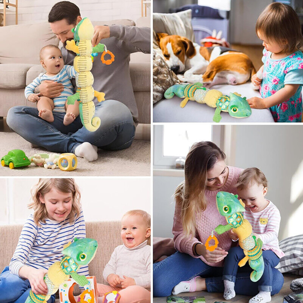 Plush Music Baby Toys 0-6 Months - Soft Infant Toys Sensory Toys Musical Toys UK