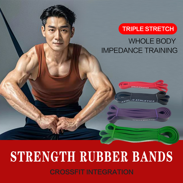 Purple（1.25）Pull Up Assist Bands | Heavy Duty Resistance Straps | Latex Exerceise Bands for Body Stretching, Powerlifting, Resistance Training