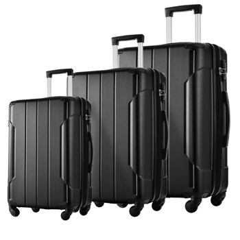 Hardshell Luggage Sets 3 Pcs Spinner Suitcase with TSA Lock Lightweight 20\\'\\'24\\'\\'28\\'\\'