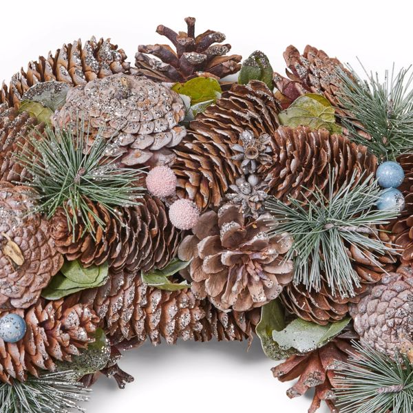 PINE CONE WREATH 