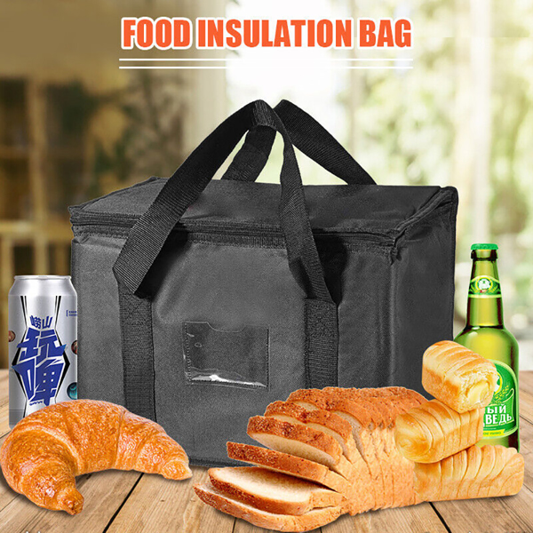 50L FOOD DELIVERY INSULATED BAGS PIZZA TAKEAWAY THERMAL WARM/COLD BAG RUCK UK