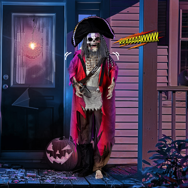 6.3ft Pirate  Halloween Standing Decoration